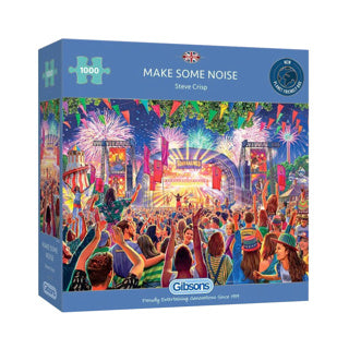 Puzzle Gibsons 1000 Stück machen etwas Lärm