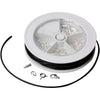 Creativ Company Schmuck-Starterset, Lederschnüre, schwarz, versilbert, 1 Set