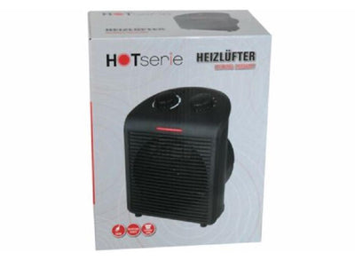 Heizlüfter 2000 W schwarz 2 Positionen