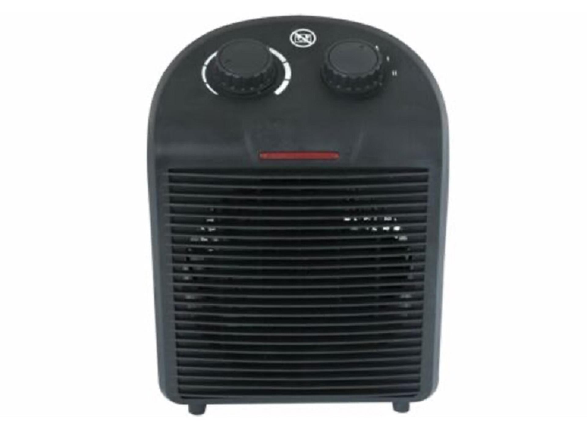 Heizlüfter 2000 W schwarz 2 Positionen