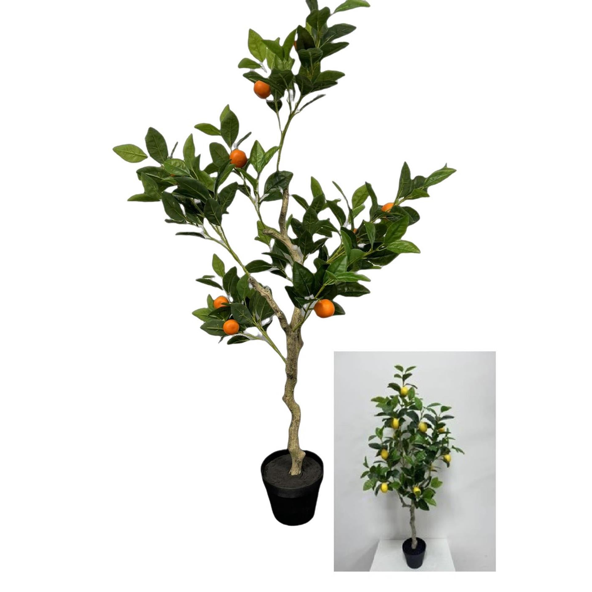 Deko Zitronen-Orangenbaum h120cm