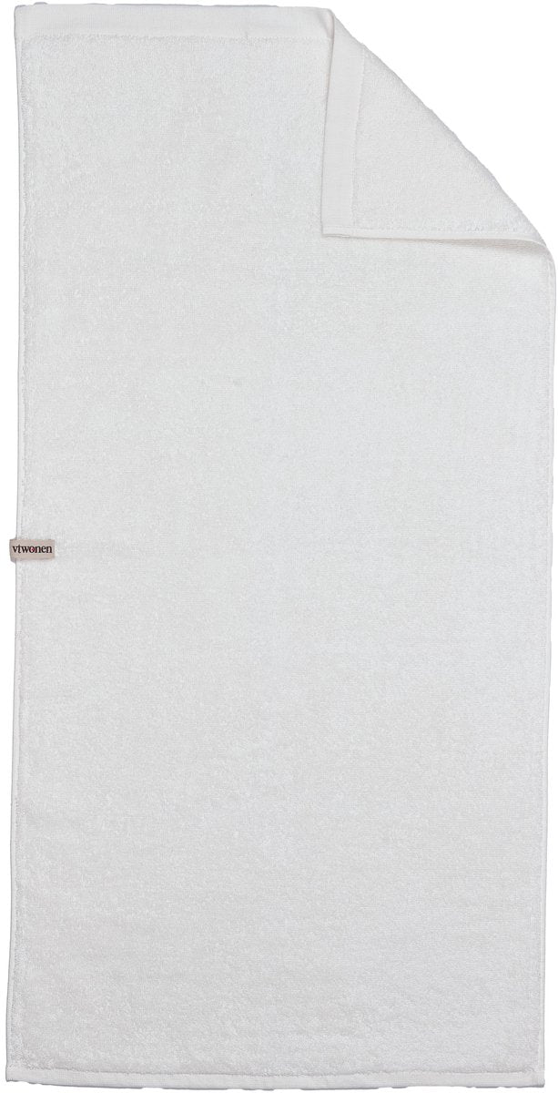 Vtwonen – weiche Umarmung – Badetuch – 50 x 100 cm – weiß