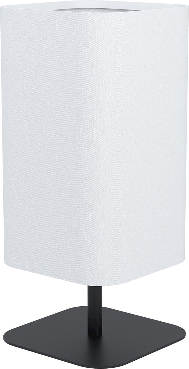 Eglo Guerima Tischlampe – E27 – 42 cm – Schwarz und Weiß