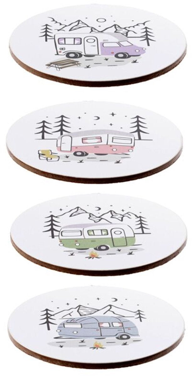 Wildwood Caravan Set 4 Untersetzer