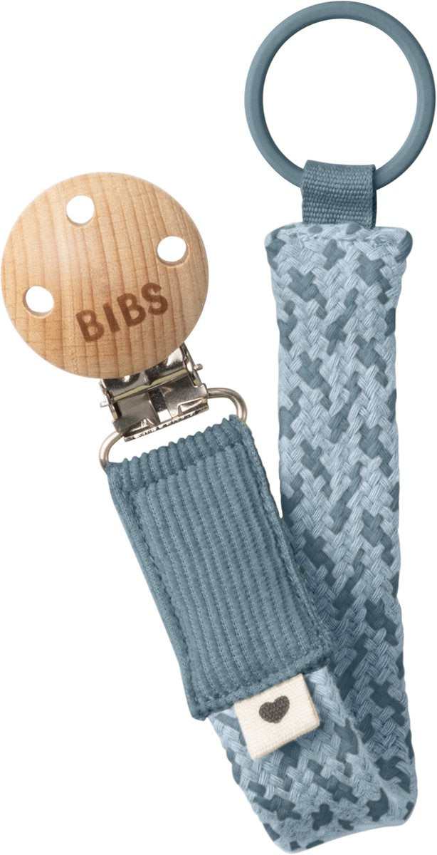 Lätzchen - Schnullerschnur - Petrol Babyblau - 1 Stück