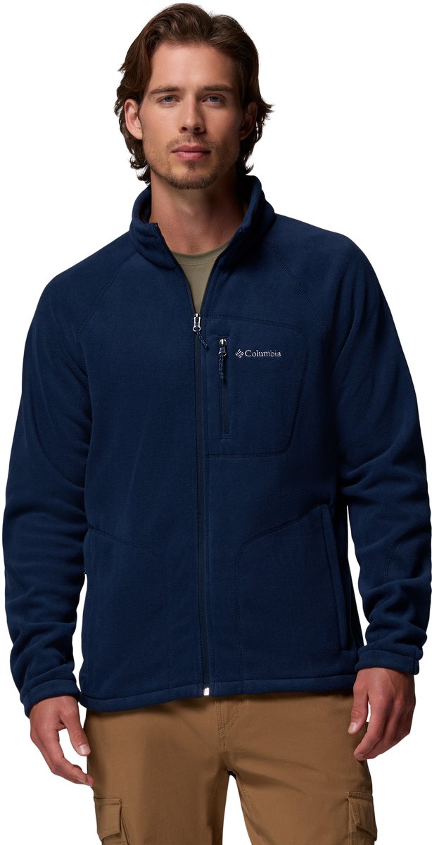 Columbia Fast Trek™ II Fleecepullover mit durchgehendem Reißverschluss – Fleecepullover mit durchgehendem Reißverschluss – Fleecejacke Herren – Blau – Größe S