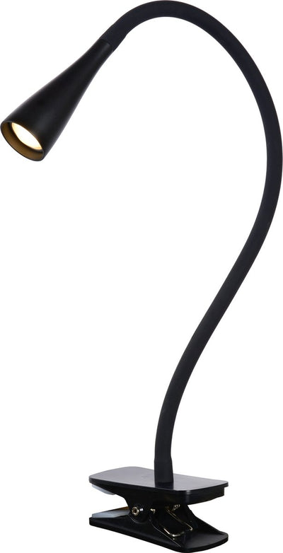 Lucide Zozy - Klemmlampe - LED 3-Stufen-Dimmung - 1x4W 3000K - Schwarz