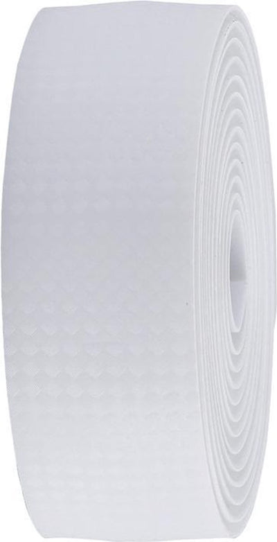 Bbb Cycling Raceribbon Carbon Lenkerband Rennrad – extra Grip – Lenkerband selbstklebend – Länge: 200 cm – Stärke: 2,5 mm – inkl. Lenkerkappen – weiß – BHT-04