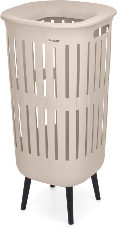Brabantia Collect-it Hi Wäschekorb – mit Deckel – 55 l – sanftes Beige