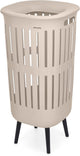 Brabantia Collect-it Hi Wäschekorb – mit Deckel – 55 l – sanftes Beige