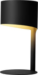 Lucide knülle - Tischlampe - ø 15 cm - 1xe14 - schwarz