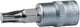 KS-Werkzeuge T-Profileinsatz 1 4 T40 ohne Loch