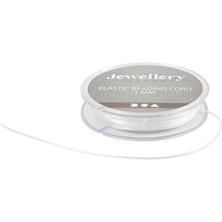 Creativ Company elastische Kordel, flach, Stärke 1 mm, 10 m 1 Rolle