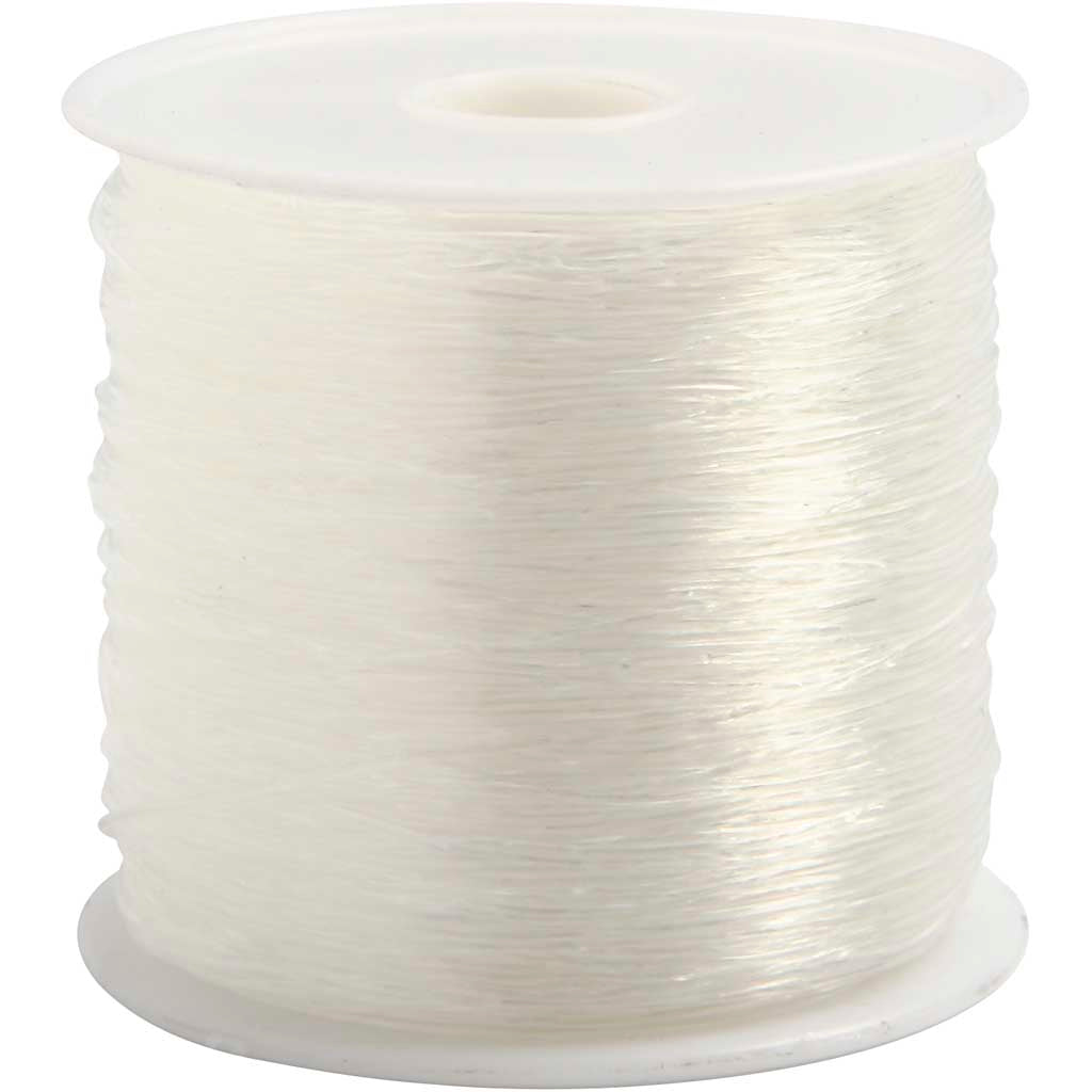Kreativfirma Elastic Cord, runde, Dicke 0,5 mm, 100 m 1 Roll