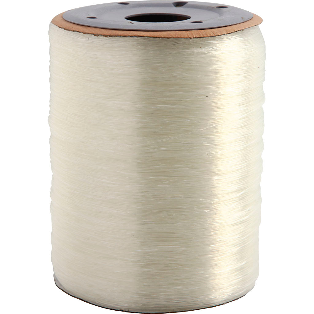 Creativ Company elastische Kordel, rund, Stärke 0,8 mm, 1000 m 1 Rolle