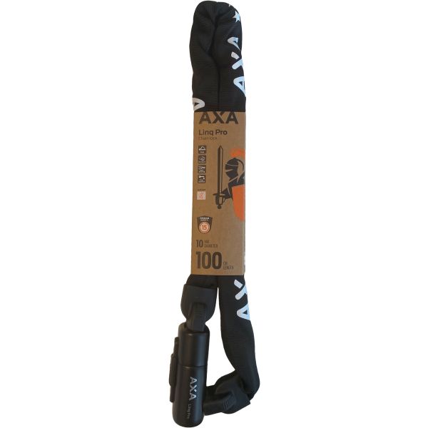 Axa Kettenschloss Linq Pro Art 2 – 100-10 – Schwarz