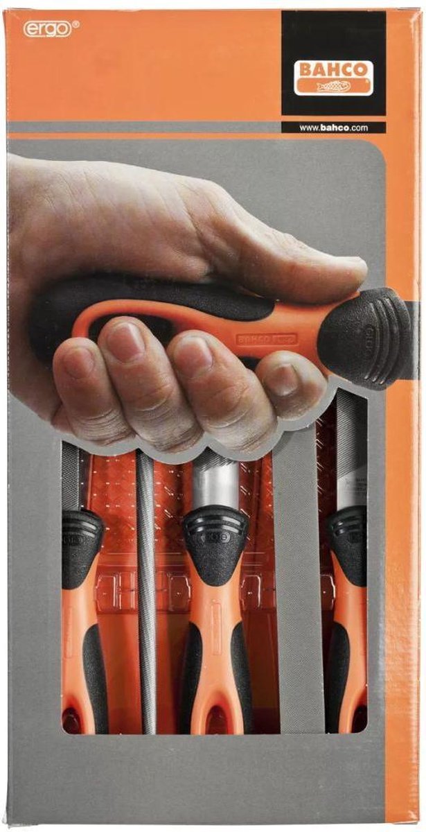 Bahco Feilenset 8 Griff ergo | 1-478-08-1-2