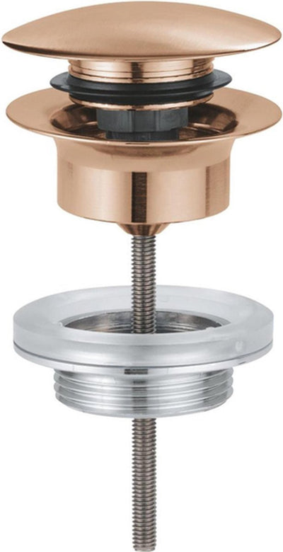 Grohe Ablaufgarnitur - Push-Open - gebürsteter warmer Sonnenuntergang (matt bronze)