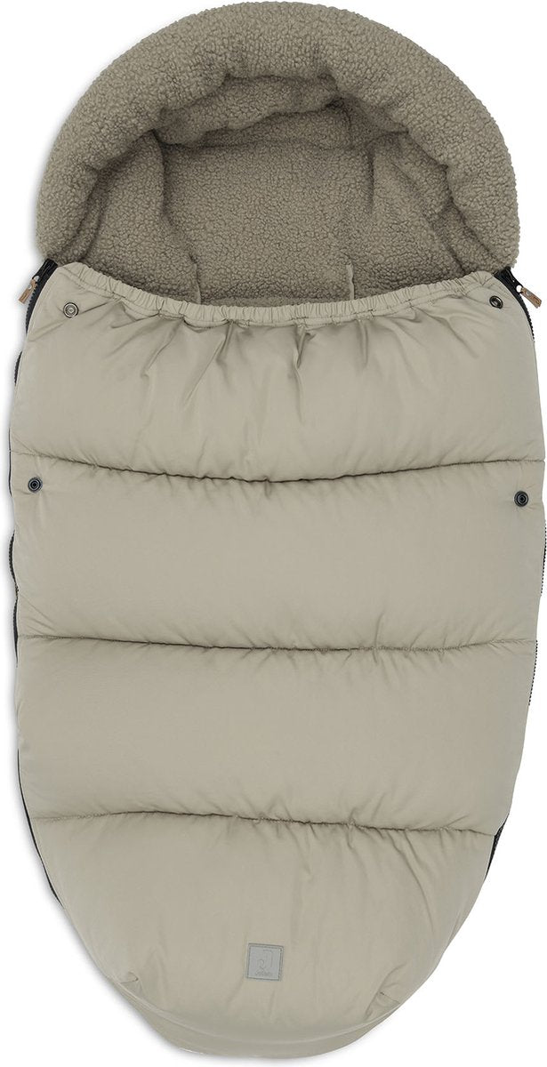 Jollein Fußsack Buggy Kinderwagen gepufft olivgrün