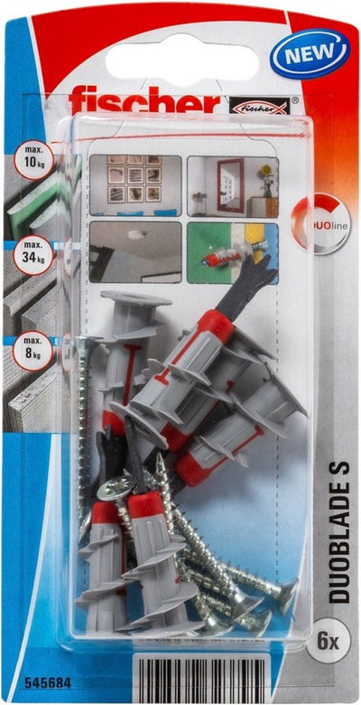 Fischer 545684 duoblade s k nv Gipskartondübel 1 Satz(e)