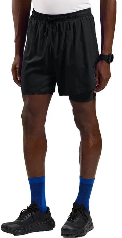Odlo Zeroweight 5 Zoll 2-in-1 Laufshorts 2.0 – Herren – – l