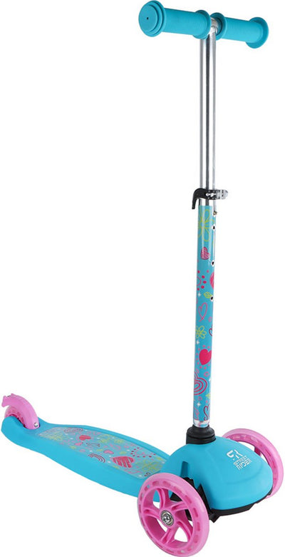 Street Rider 3-Rad-Roller mit verstellbarer Lenkung ABEC 7 Pink