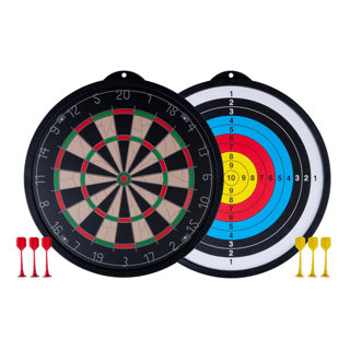 Doppelseitige magnetische Dartscheibe
