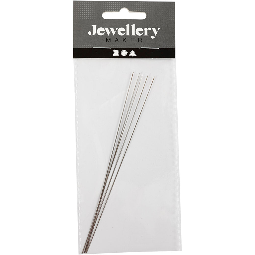Creativ Company Perlennadel, L: 12 cm, Stärke 0,25 mm, 5 Stück 1 Box