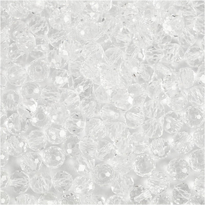 Creativ Company Facette Perlen Crystal, 100..