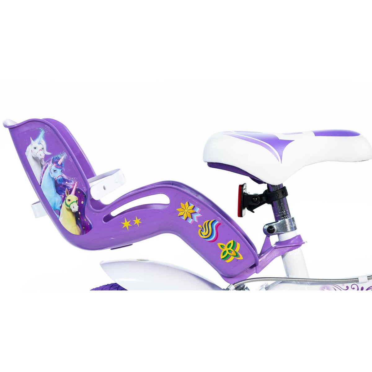 Dino Bikes Dino Kinderfahrrad Einhorn Akademie 16 Zoll