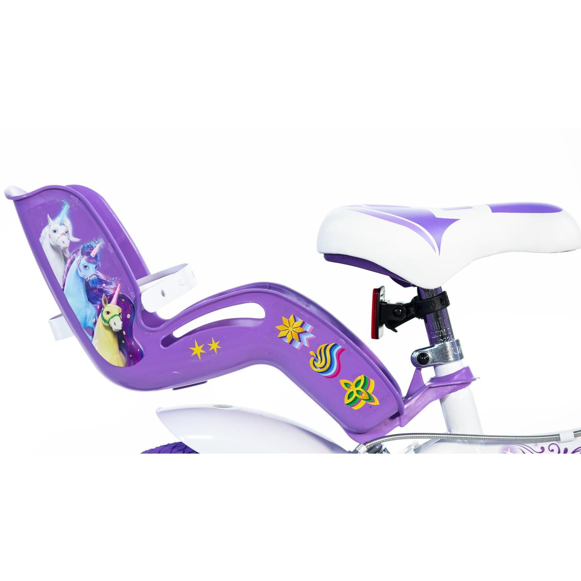 Dino Bikes Dino Kinderfahrrad Einhorn Akademie 16 Zoll