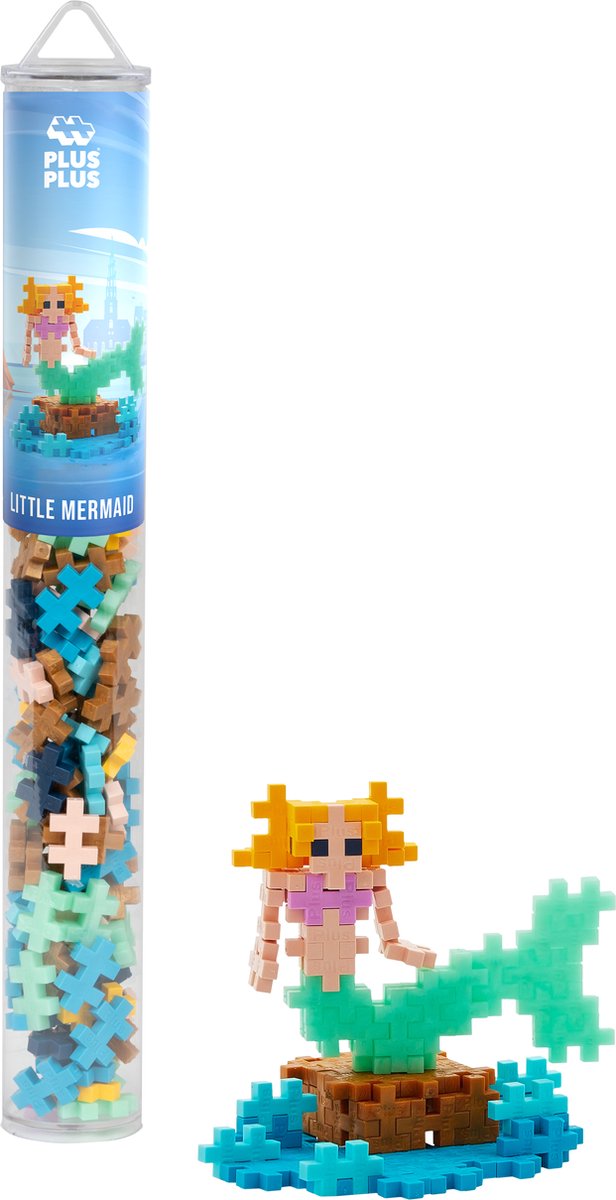 Plus Plus Tube Meerjungfrau Plus-Plus: 100 Stück (4313)