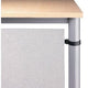 Bach Rückwandhammer VHR16 S Aluminium 155x35cm Silber