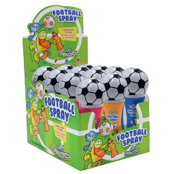 Lustiges Süßigkeiten-Fußballspray 35 gr