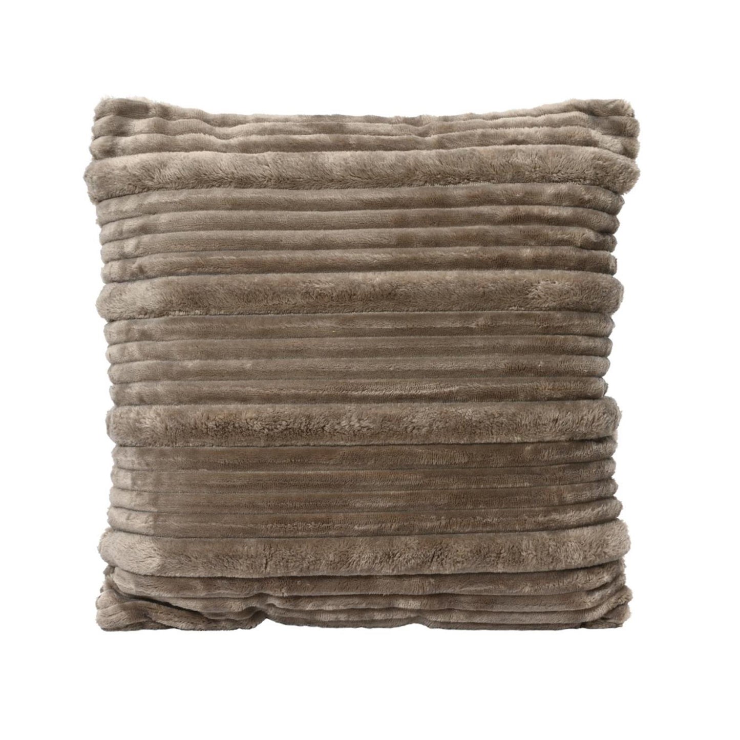 Decoris Dekokissen Polyester grau 45x45cm