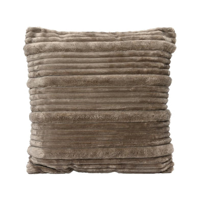 Decoris Dekokissen Polyester grau 45x45cm