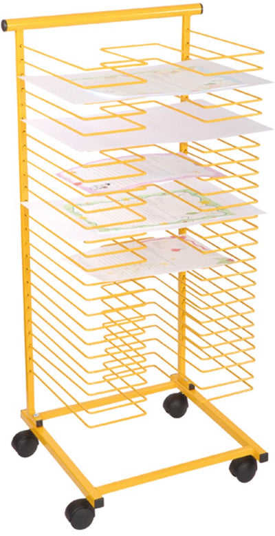 Eduplay Papier-Wäscheständer, gelb