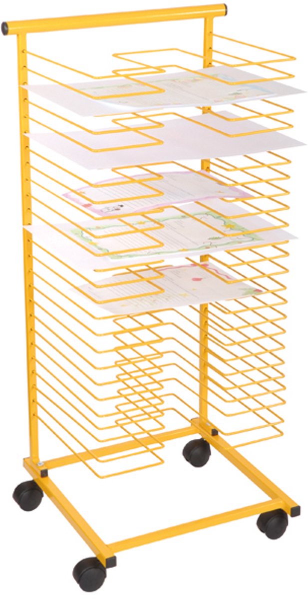 Eduplay Papier-Wäscheständer, gelb