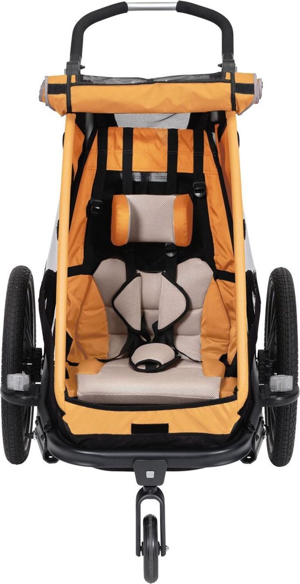 XLC BSX125 Monos Sitz mit Gurt – Orange
