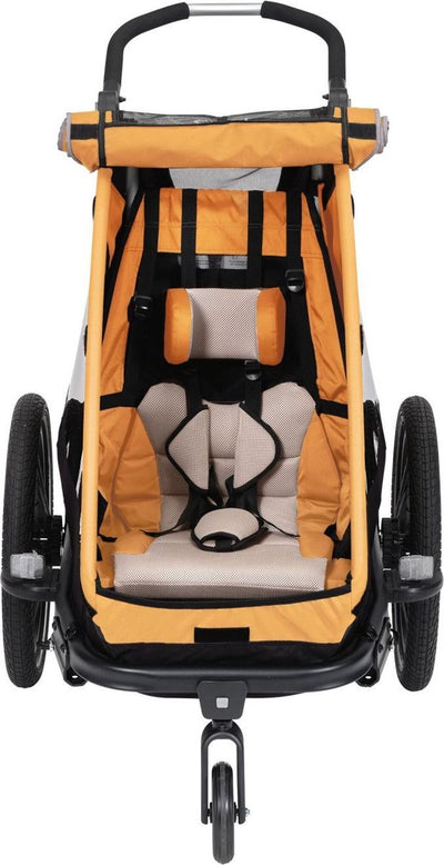 XLC BSX125 Monos Sitz mit Gurt – Orange