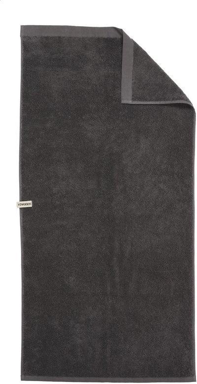 Vtwonen – weiche Umarmung – Badetuch – 50 x 100 cm – Anthrazit