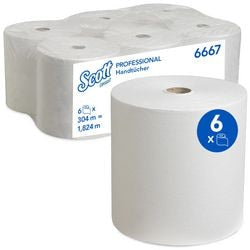 Papierhandtücher auf Rolle Scott Airflex 6667 304 m Rolle 1 Schicht