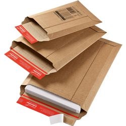 Umschläge colompac cp010.01.020 braune Wellpappe
