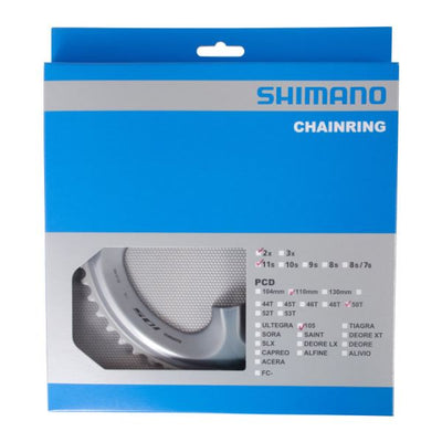 Shimano-Kette Top 50T 105 FC-R7000 Silber