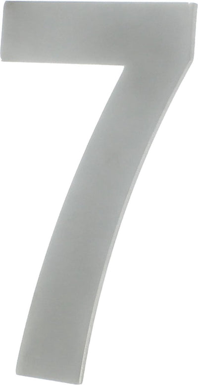 Starx Hausnummer 130x3mm Edelstahl 7