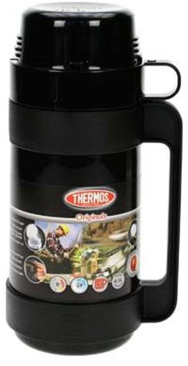 Thermos Mondial Isolierflasche – 0l5 – Schwarz