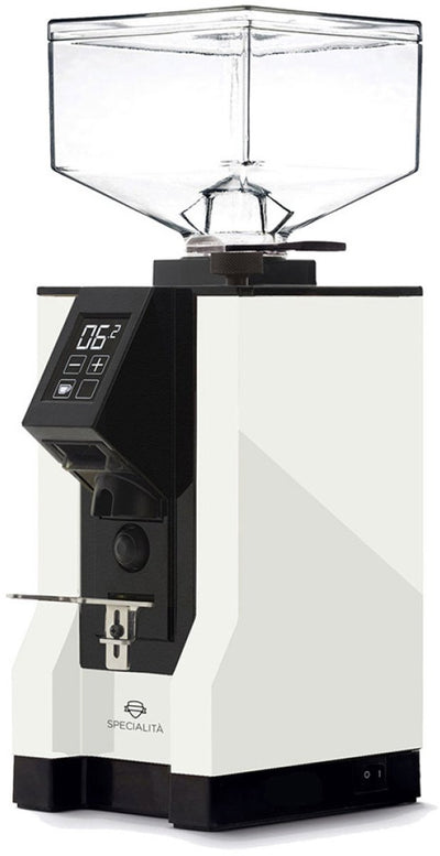 Eureka Mignon Silent Range Specialità 15bl weiße elektrische Kaffeemühle