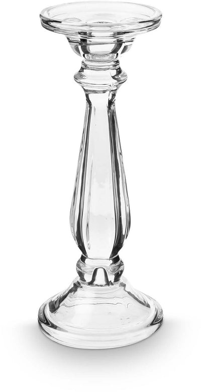 Vtwonen – Kerzenständer – transparent – Glas – 9,9 x 25 cm