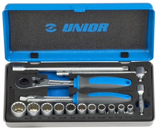 Unior-Steckschlüsselsatz 12k 1 4 188bi12p16inch