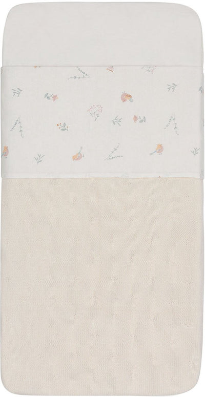 Jollein – Babybettlaken – 75 x 100 cm – Babybett – Baumwolle – schöne Vögel